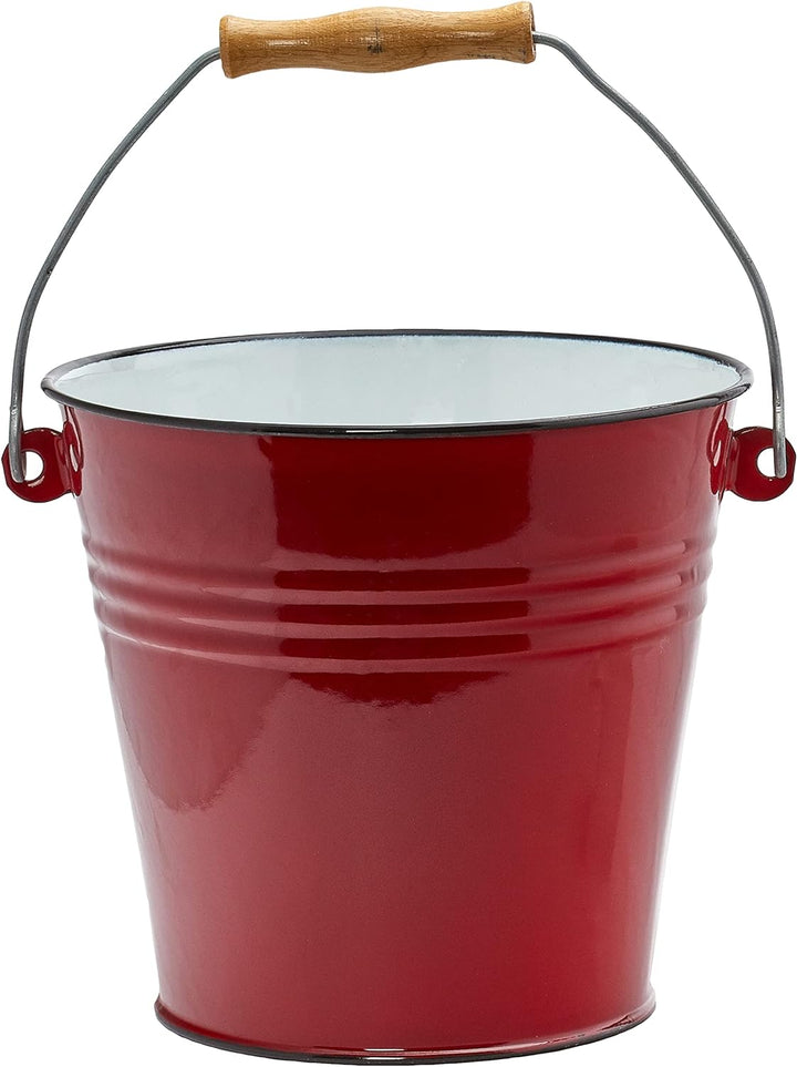 IBILI CUBO Rojo 22 CMS, Stainless Steel 5,5 l, 5,5 l