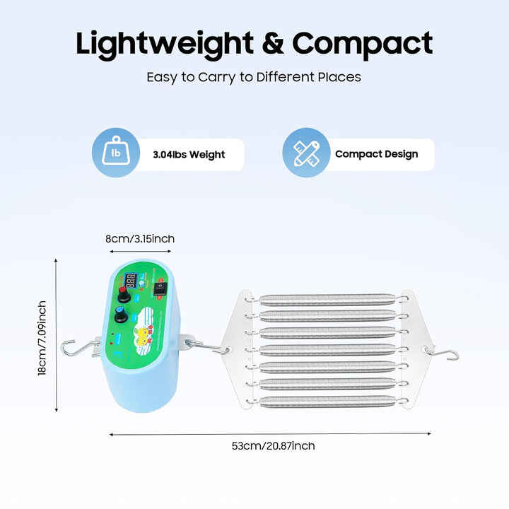 Hängende elektrische Wiegensteuerung Babyschaukel Controller Motor für Babys Federwiege,mit Einstell