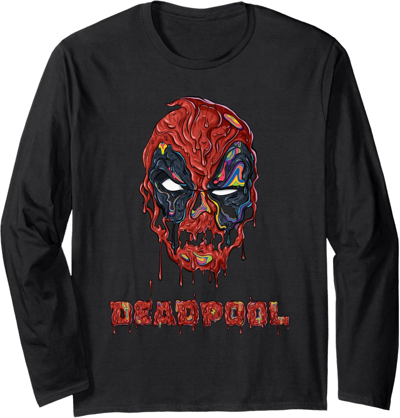 Marvel Deadpool Melting Langarmshirt