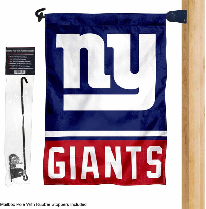 WinCraft Giants Gartenflagge und Briefkastenhalterung