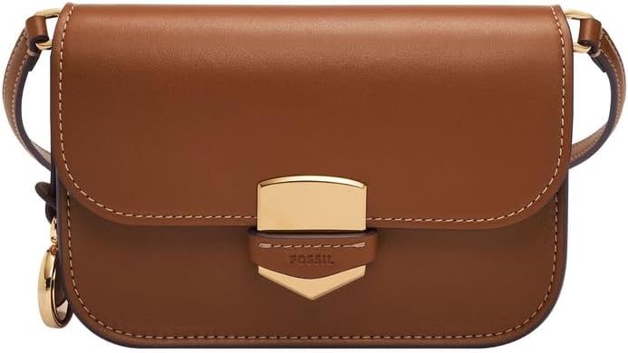 Fossil Damen Lennox Crossbody Brown, Brown