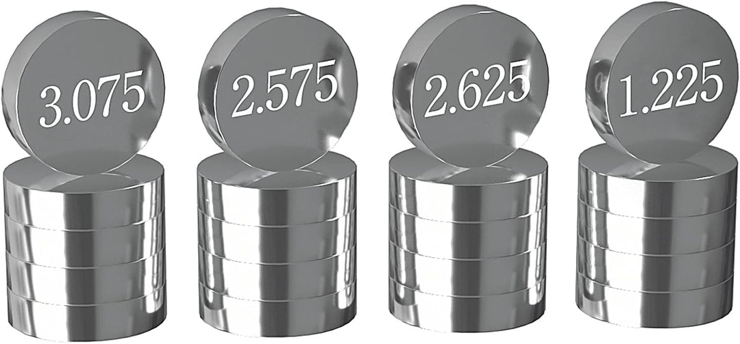 Road Passion 7.48mm Ventil Shim Ventileinstellplättchen Kit 1.225mm-3.475mm 46 pcs für Suzuki RF600