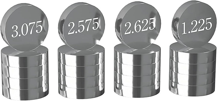 Road Passion 7.48mm Ventil Shim Ventileinstellplättchen Kit 1.225mm-3.475mm 46 pcs für Suzuki RF600