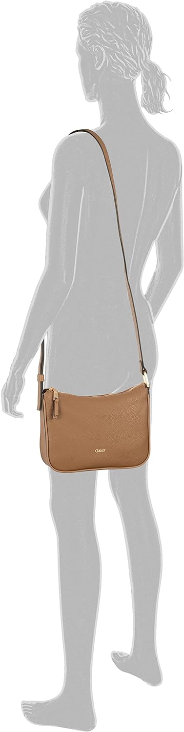 Gabor bags Valerie Damen Umhängetasche Crossbody Bag Klein Camel, Camel