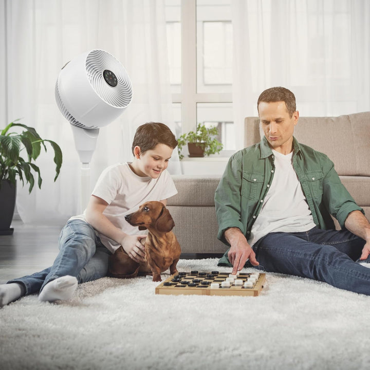 Meaco Fan (1056P) Pidestal Air Circulator Kühlung Fan für Schlafzimmer Wohnzimmer Extremely Quiet En