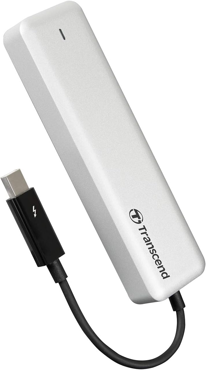 Transcend 240 GB JetDrive JDM 825 Thunderbolt AHCI PCIe™ Portable SSD TS240GJDM825 Mit Thunderbolt-G