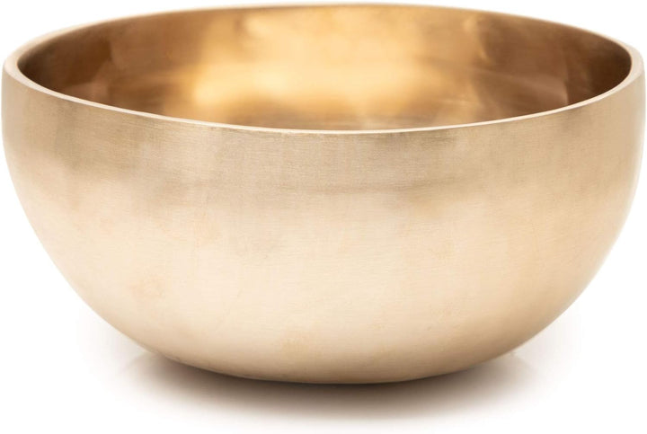 XDrum Therapeutische Klangschale Ton A Komplett Set - auf Ton A gestimmt - für Stirn-Chakra (Ajna) -