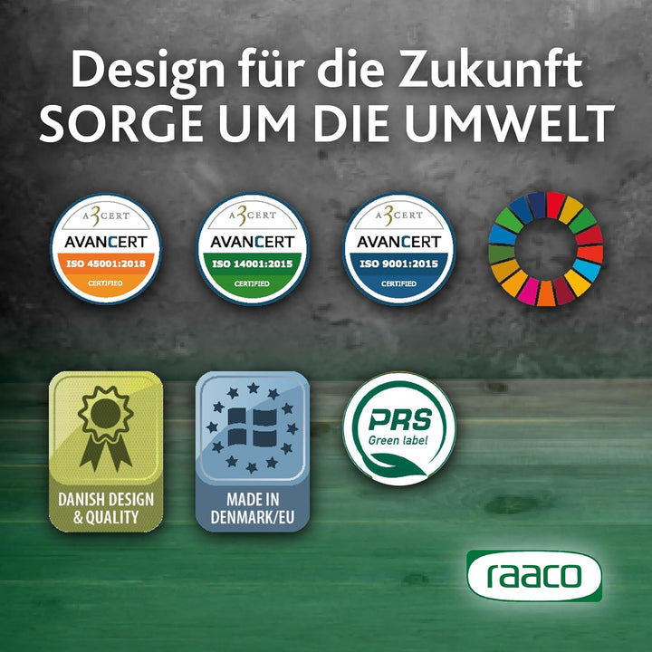raaco Assorter 55 4x8-15: Premium Sortierbox für Werkstatt, 15 Einsätze, Sortimentskasten & Sortierb