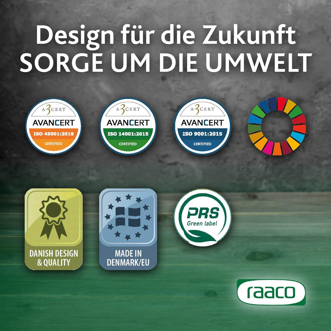 raaco CarryLite 150 5x10-8: Premium Sortierbox für Werkstatt, 8 Einsätze, Sortimentskasten &amp; Sortier
