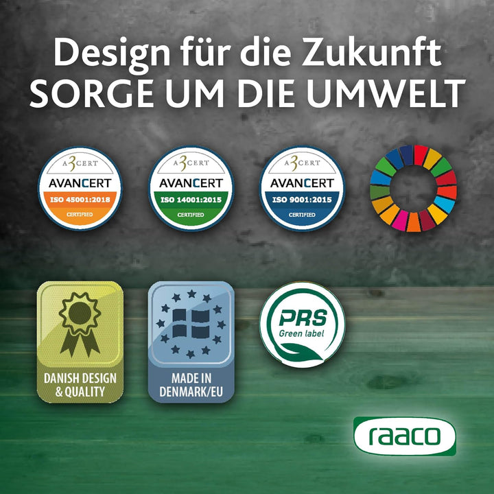 raaco CarryLite 150 5x10-8: Premium Sortierbox für Werkstatt, 8 Einsätze, Sortimentskasten &amp; Sortier