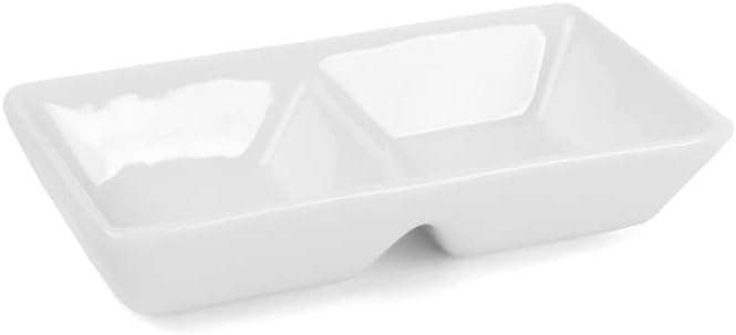 Holst Porzellan YK 001 Duo Schale 11 cm YoYo, weiss, 11 x 5.5 x 2.5 cm 11 x 5,5 cm, 11 x 5,5 cm