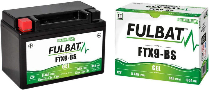 - FULBAT Gel FTX9-BS / YTX9-BS 12 V 8,4 Ah 135 A