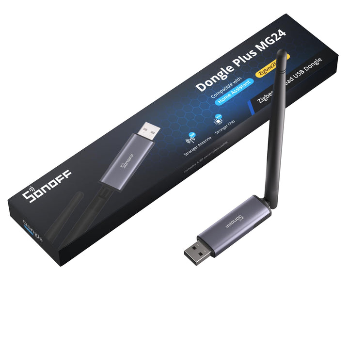 SONOFF Zigbee 3.0 USB Dongle Plus MG24, Zigbee Gateway mit EFR32MG24, Thread &amp; Zigbee USB-Stick, Zig