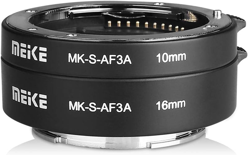 Meike MK-S-AF3A Metall Autofokus Makro Verlängerung Adapter für Sony E-Mount Ring 10mm 16mm Kamera d