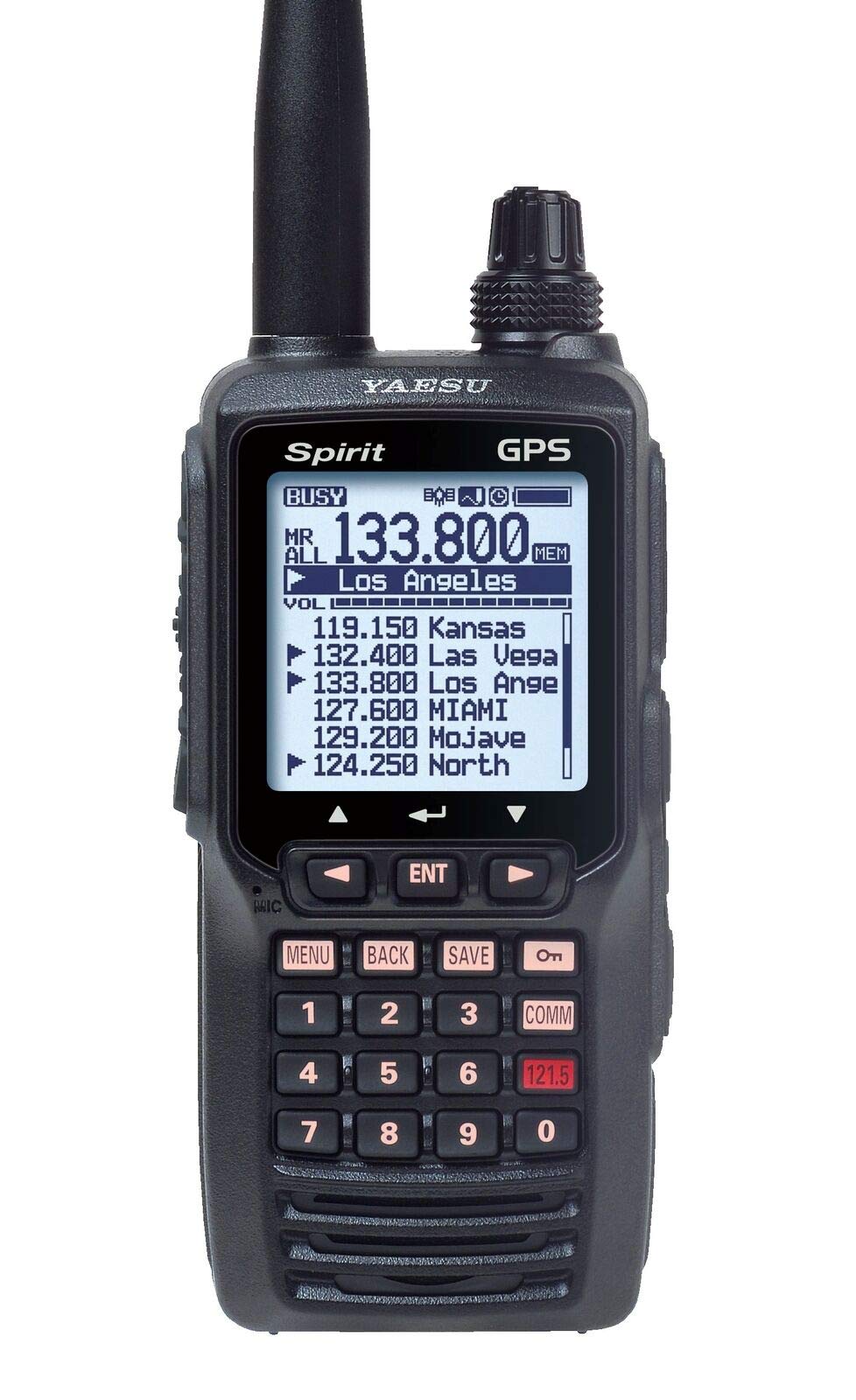 Yaesu FTA-750L tragbarer Luftfahrt-Transceiver mit vor und GPS 100002 I.L.Electronic