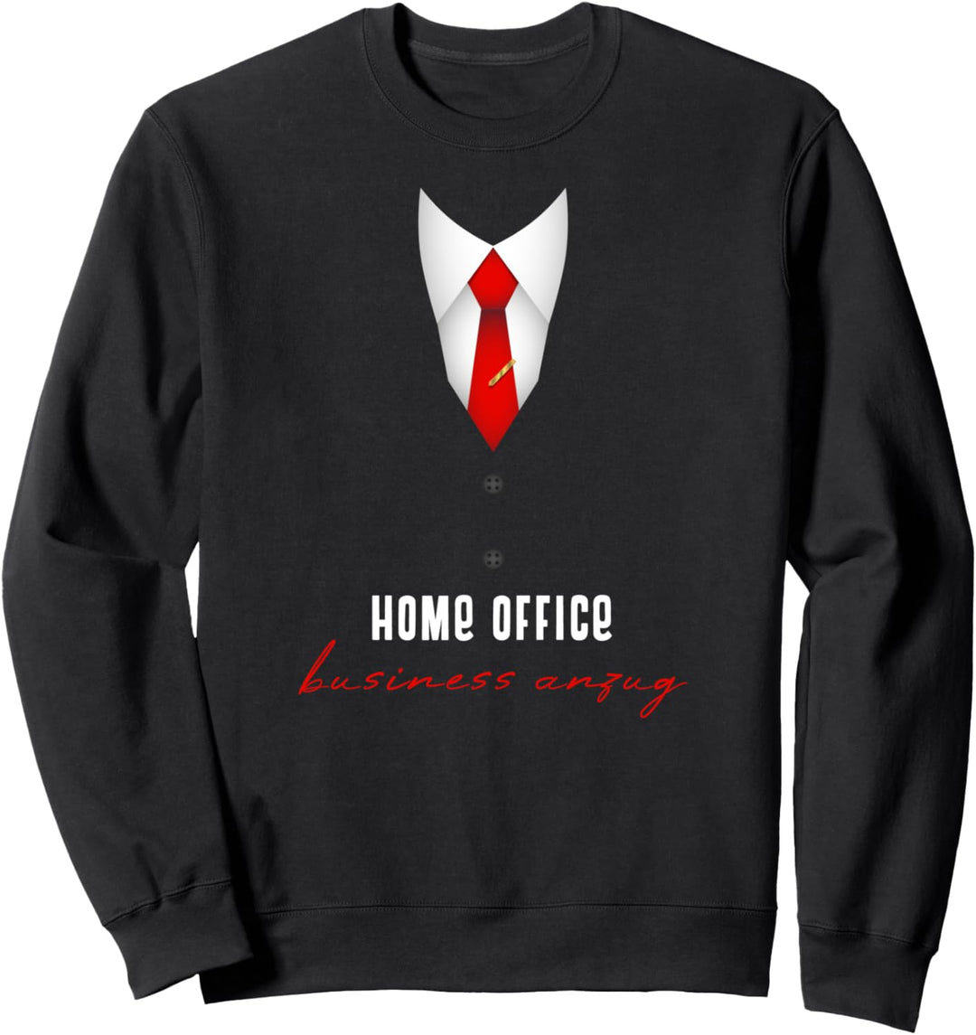Herren Business Anzug Home Office lustig krawatte Geschenk Sweatshirt