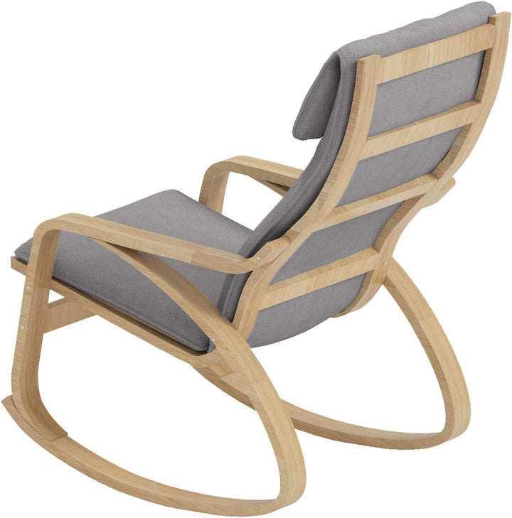 Der Baumwoll-Stuhlbezug Poang ist speziell Kompatibel für IKEA Poang Sesselbezug hergestellt. (Helle