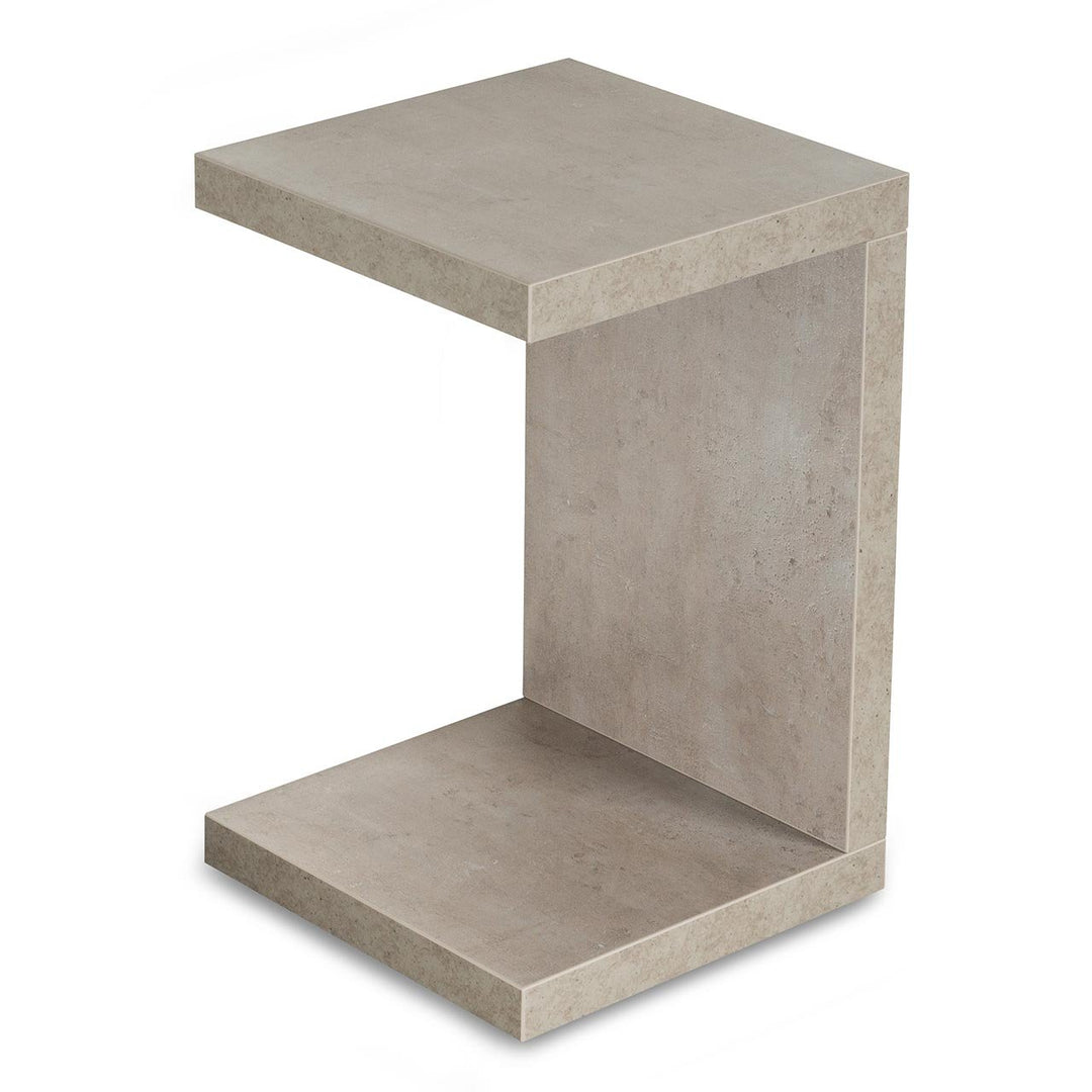 levandeo Beistelltisch Coco Betonoptik B x H x T: 32x50x32cm Grau Holz Couchtisch keine Montage fest