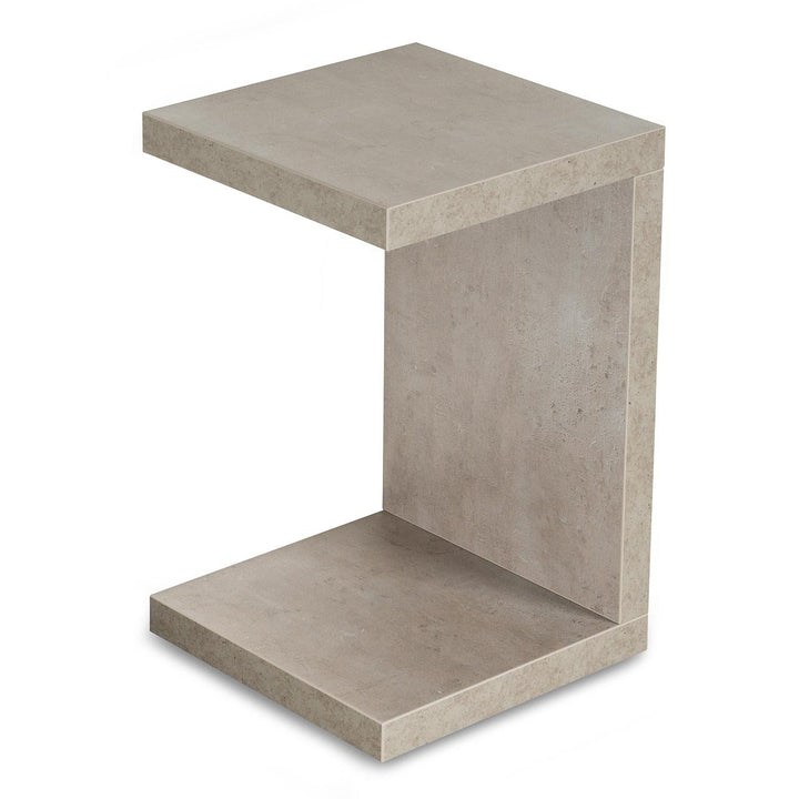 levandeo Beistelltisch Coco Betonoptik B x H x T: 32x50x32cm Grau Holz Couchtisch keine Montage fest