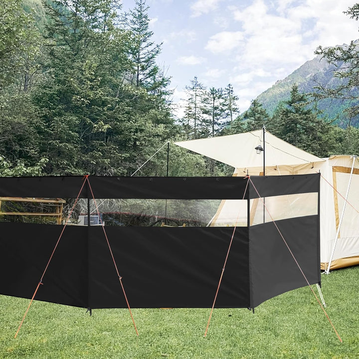 REDCAMP Windschutz für Camping, Heavy Duty Camping Sichtschutz Outdoor Caravan Privacy Shield mit To