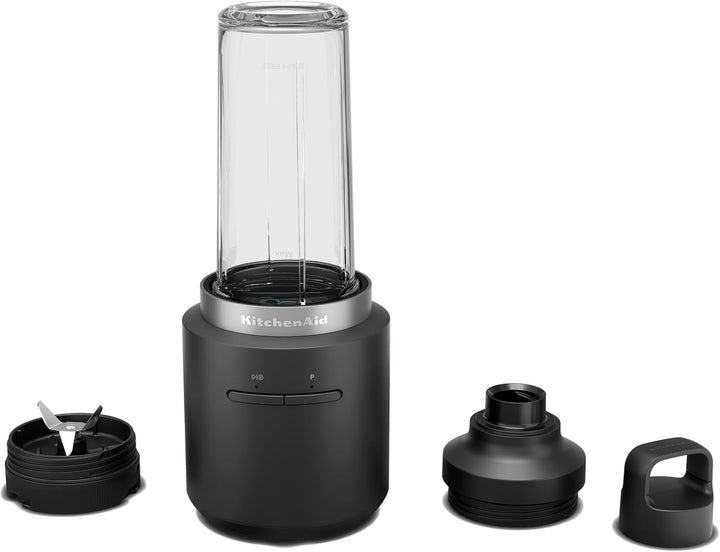 KitchenAid Kabelloser Personal Blender - Go Cordless - 473 ml BPA-freier Becher - Pulse-Taste - Edel