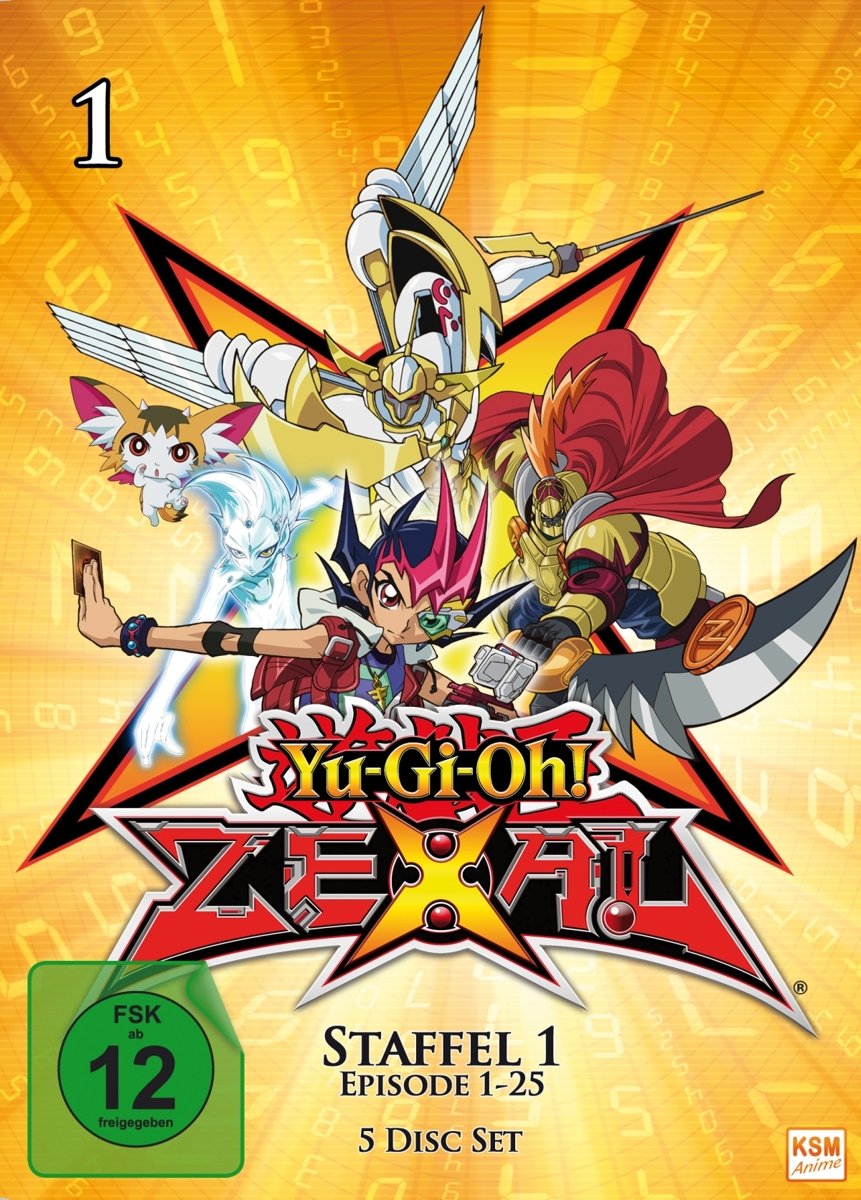 Yu-Gi-Oh! - Zexal - Staffel 1.1/Episode 1-25 [5 DVDs], DVD