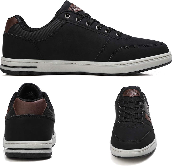ARRIGO BELLO Freizeitschuhe Herren Sneaker PU Leder Walkingschuhe Atmungsaktive Athletic Formal Clas