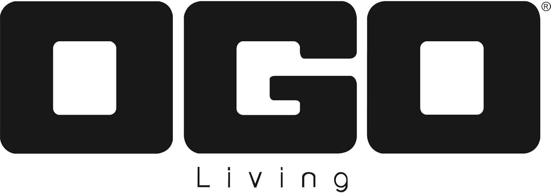 OGO LIVING - Mechanische Küchenwaage – 7915011 – wiegt bis zu 5 kg, Skala 20 g, Rot