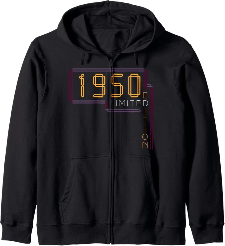 74. Geburtstag Mann Frau 74 Jahre 1950 Deko Lustig Geschenk Kapuzenjacke