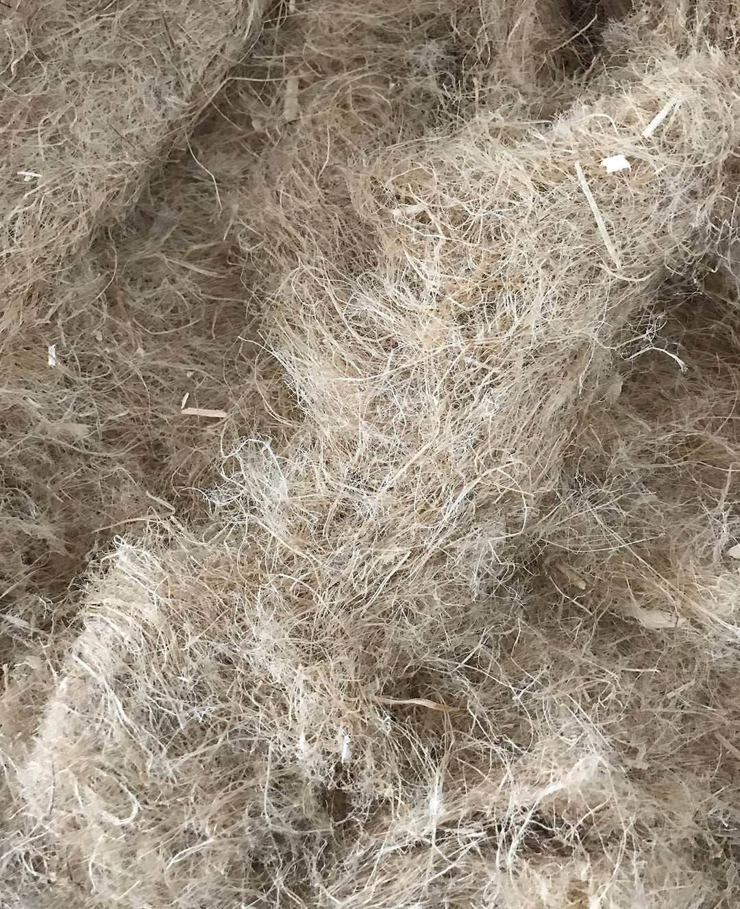Hamsternest, Nestmaterial aus 100% Hanf, 5kg (6,70 €/kg) Hamsterwolle, Nistmaterial für Nager und Vö