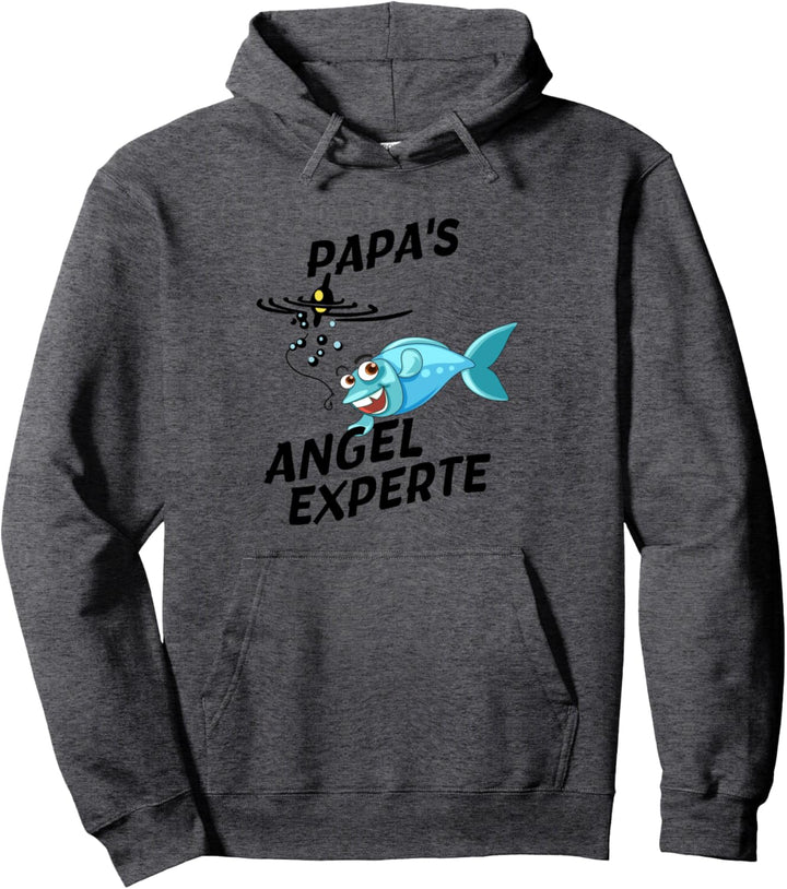 Fischen Karpfen Hecht Mann Carp Fishing Papas Angelexperte Pullover Hoodie