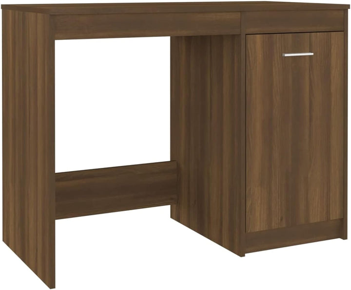 Susany Schreibtisch mit Eingebauten Schrank Computertisch Bürotisch Laptoptisch Büromöbel PC Tisch A