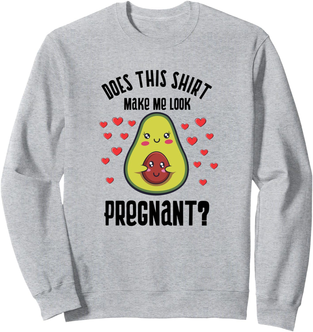 Looking Pregnant Expecting Mother Schwangerschaft Sweatshirt