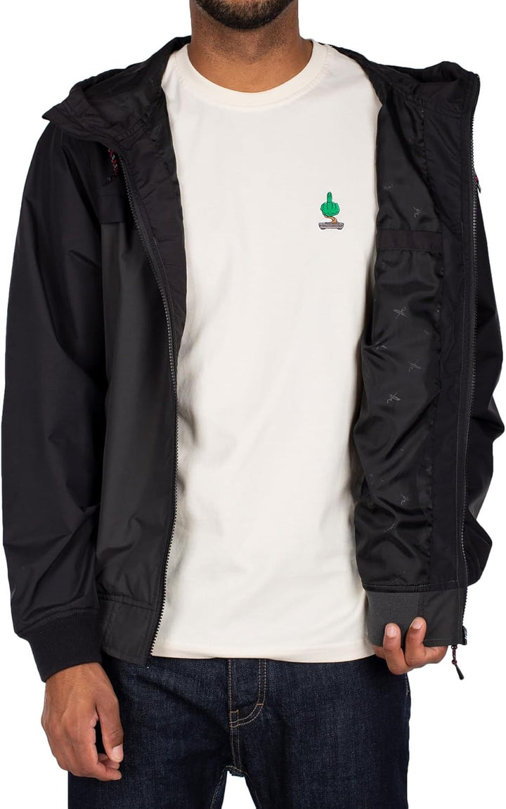 IRIEDAILY Achterdeck Jacke Herren M Schwarz, M Schwarz