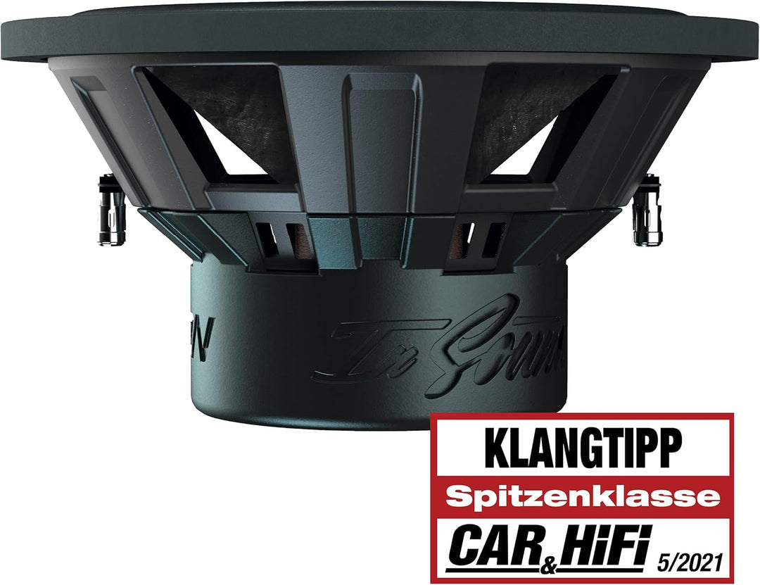 ETON PW 12: Kräftiger 30 cm / 12 Zoll Langhub Woofer, Bass fürs Auto, Bass Lautsprecher mit Ferritma