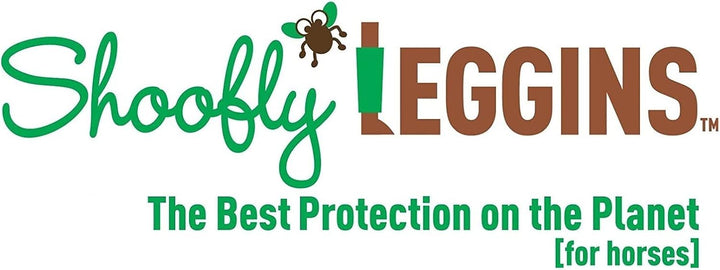 Shoofly Pferde-Leggins, patentierte locker sitzende Fliegenstiefel, verhindern Fliegenbisse, reduzie