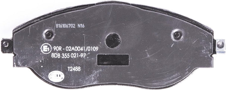 HELLA PAGID 8DB 355 021-971 Bremsbelagsatz - T2488 - Dicke/Stärke: 20mm - Bremssystem: TRW - mit int