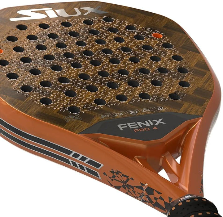 Siux Fenix Iv Javi Ruiz Pro Padelschläger orange g NEU