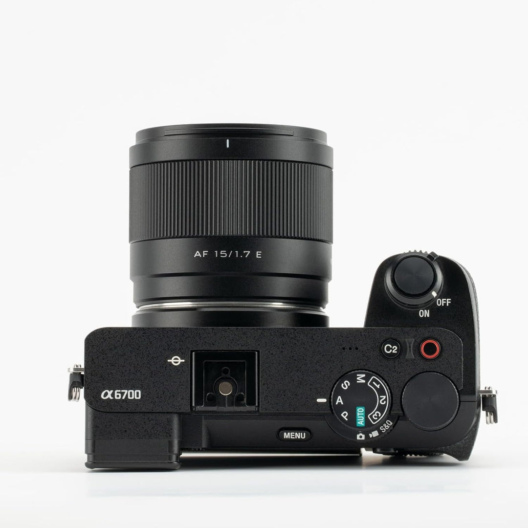 VILTROX 15mm F1.7 E-Mount-Objektiv für Sony, APS-C Ultraweitwinkel-Autofokus-Objektiv für Sony E-Mou