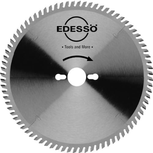Edessö 40020030 HM-Kreissägeblatt Präzision-Spezial 2/7/42 HW, Z=80 XW, 200 x 2,2/1,6 x 30 mm, Silbe