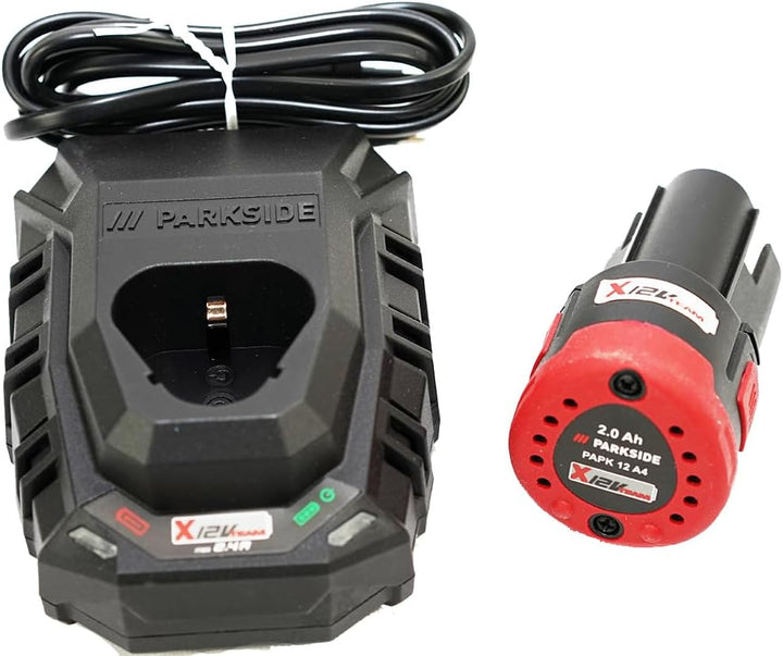 HEADNMORE® Bundle - PARKSIDE PERFORMANCE® 12V Akku Schwingschleifer PASSP 12 + HEADNMORE® Schlüssela