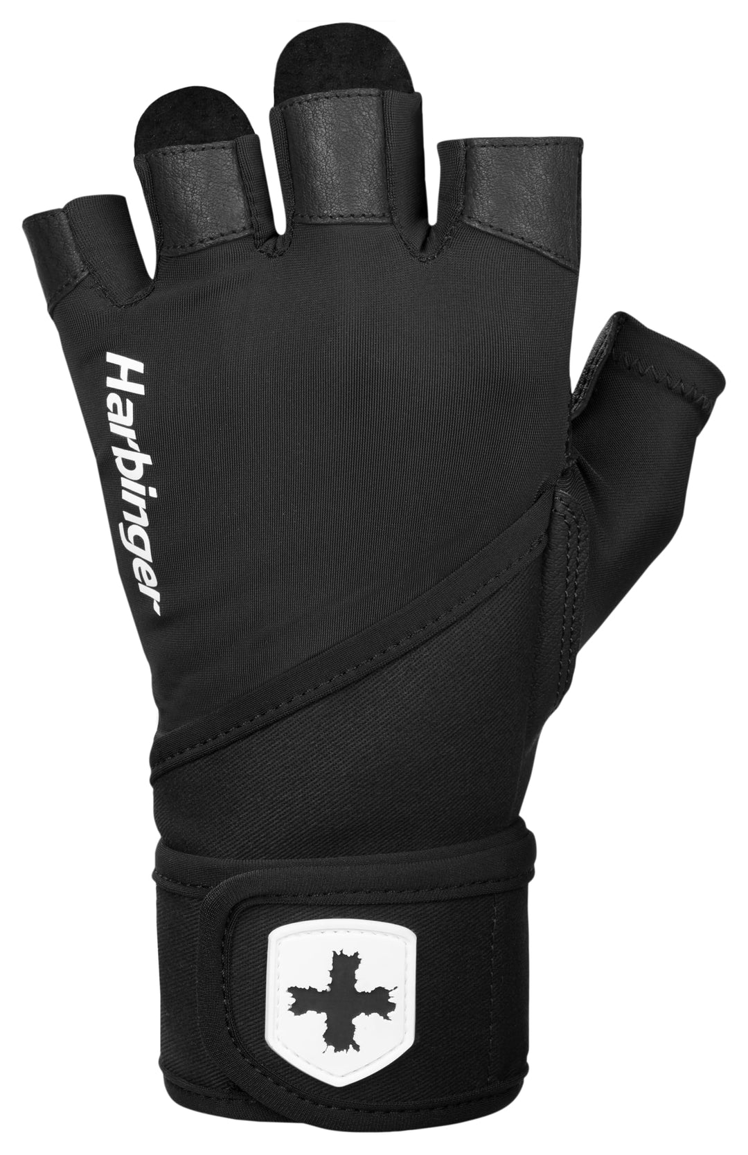 Harbinger Pro Wristwrap Handschuhe, Hebehandschuhe für diejenigen, die Flexibilität und Atmungsaktiv