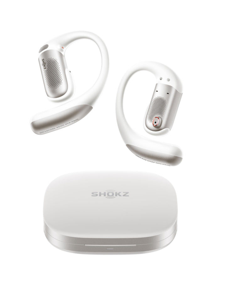 SHOKZ OpenFit Pro Open-Ear-Kopfhörer mit Open-Ear Geräuschreduzierung, Optimised for Dolby Atmos, Ti