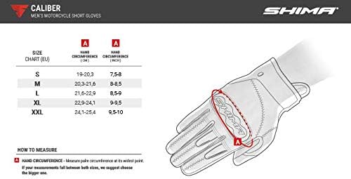 SHIMA CALIBER Handschuhe XXL Weiss, XXL Weiss