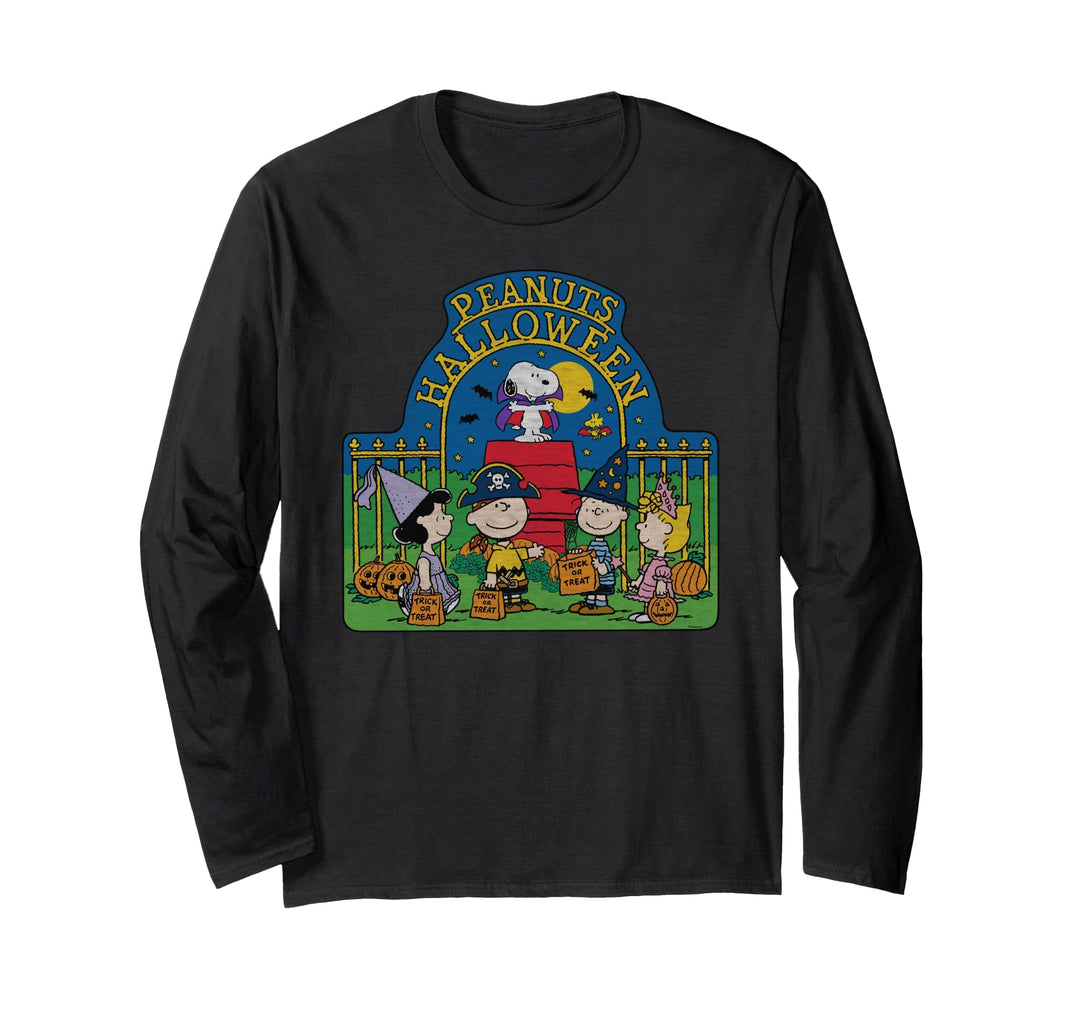 Peanuts Halloween Group Langarmshirt