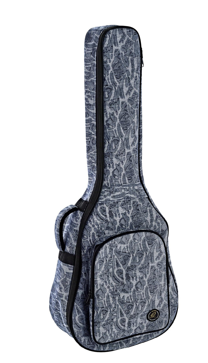 ORTEGA Gigbag für 4/4 Gitarre - Denim Look Blue (OGBCL-BLJ) Denim Blue, Denim Blue