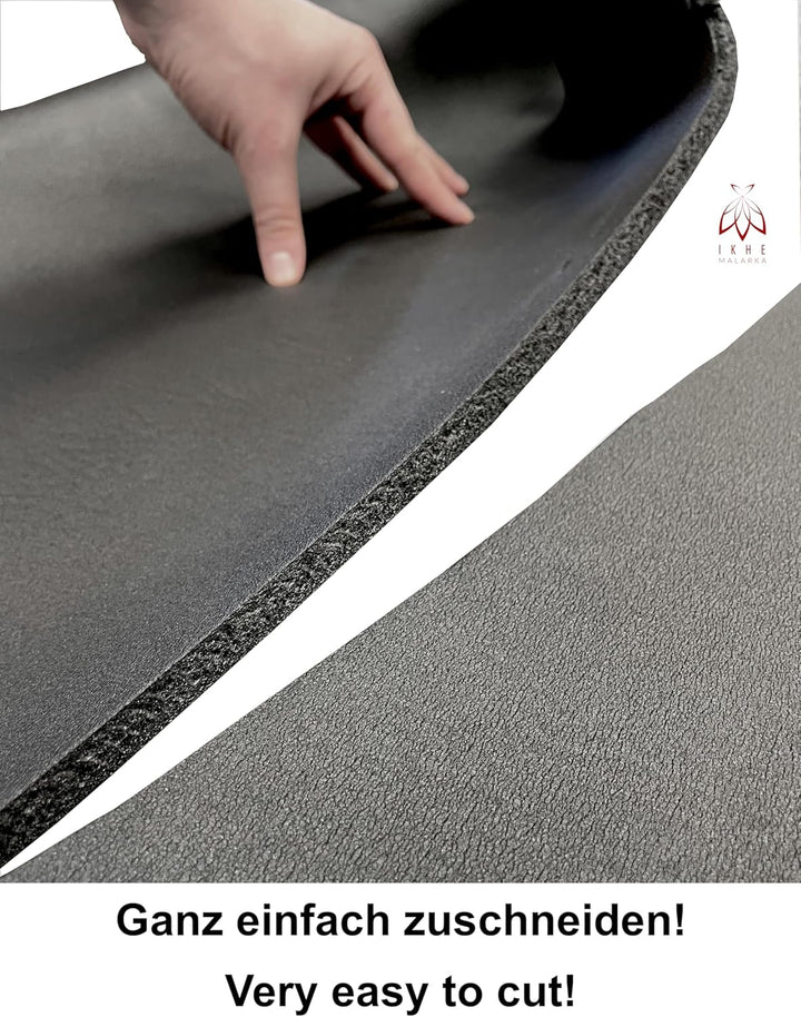 NBR/PVC Dämmmatte selbstklebend – 10 m² Rolle | Wärmedämmung 0,036 W/mK & Schalldämmung 15 dB | Flex
