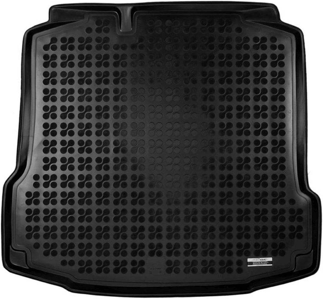 AZUGA Gummi Kofferraumwanne Premium Antirutsch passend für Skoda Rapid ab 2012 (Nicht Rapid Spacebac