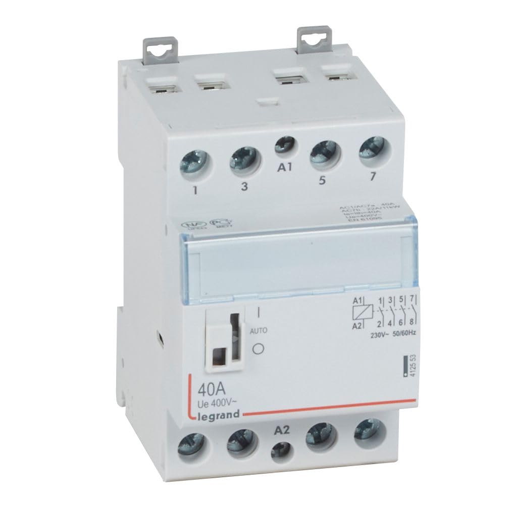 Legrand 412553 Installationsschütz 4 Schliesser 230V 40A 1St.