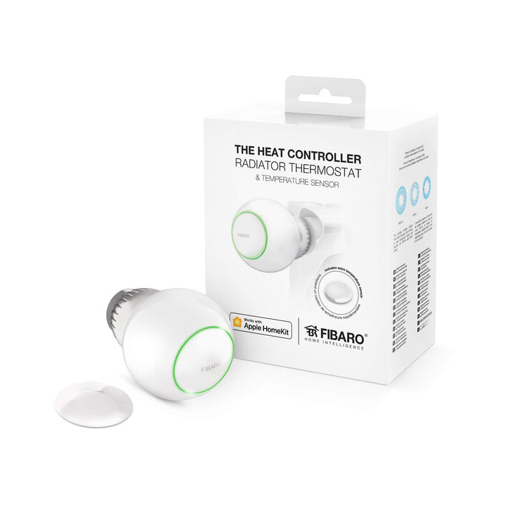 FIBARO HomeKit The Heat Controller Starter Pack / iOS Bluetooth Heizungsthermostat, Wärmeregler mit